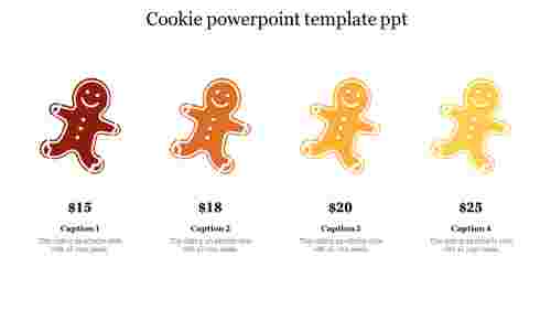 Cookie powerpoint template ppt 